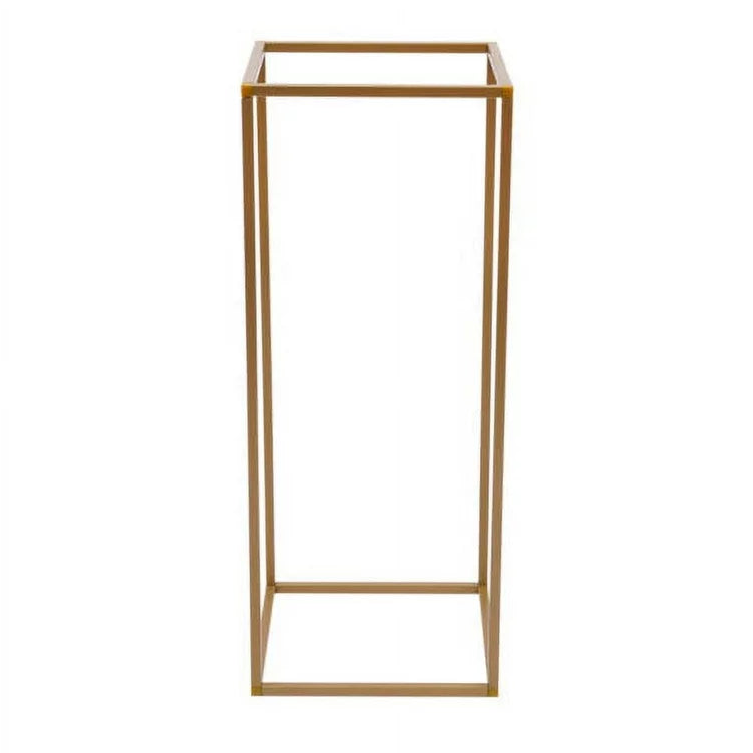 Long Rectangular Frame Centerpiece (Gold)