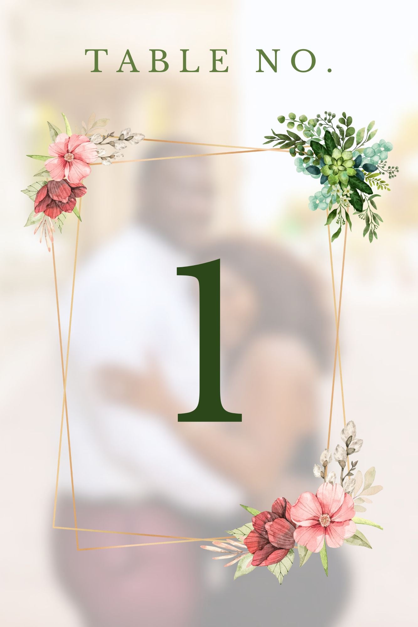 Personalized Table Numbers